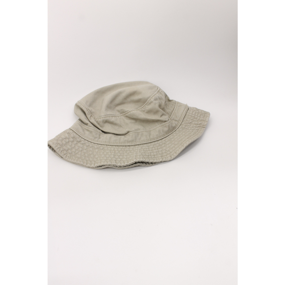 The G cap hundred percent cotton beige youth L – XL bucket cap sun hat